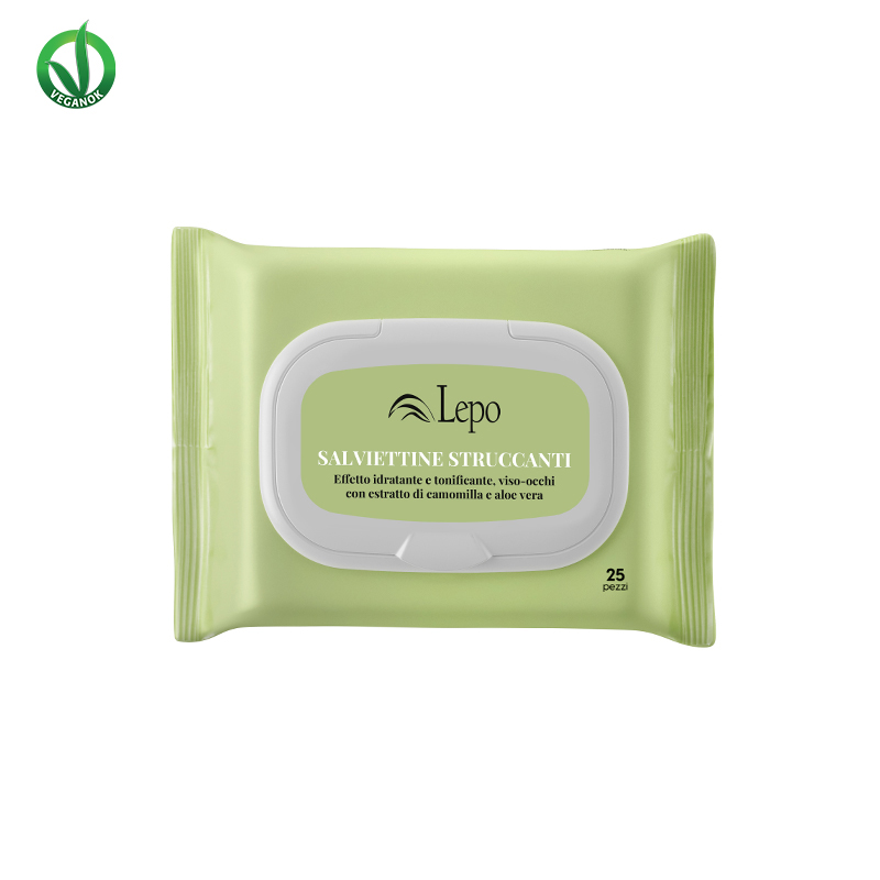 MAKE-UP REMOVER WIPES WITH CHAMOMILE AND ALOE VERA EXTRACT